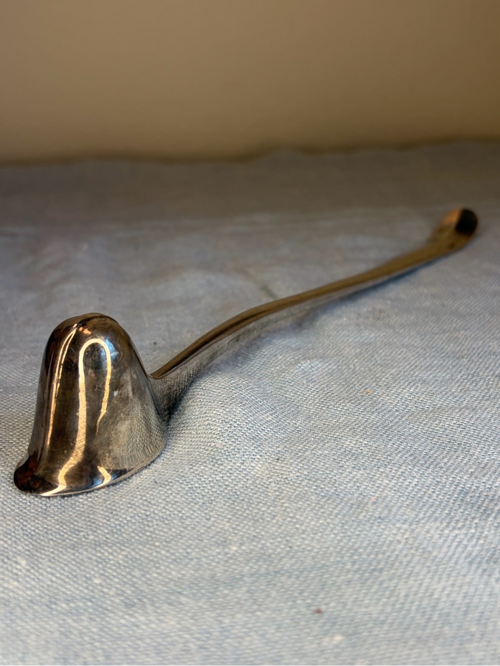 Vintage Silver Plated Candle Snuffer | Elegant Mid-Century Home Decor